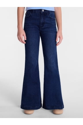 Girls Flare Leg Jeans, Sizes 5-18
