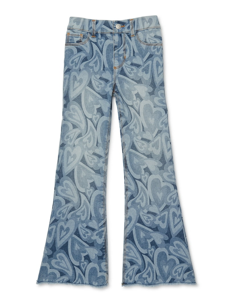 Wonder Nation Girls Fashion Flare Jeggings, Sizes 4-18