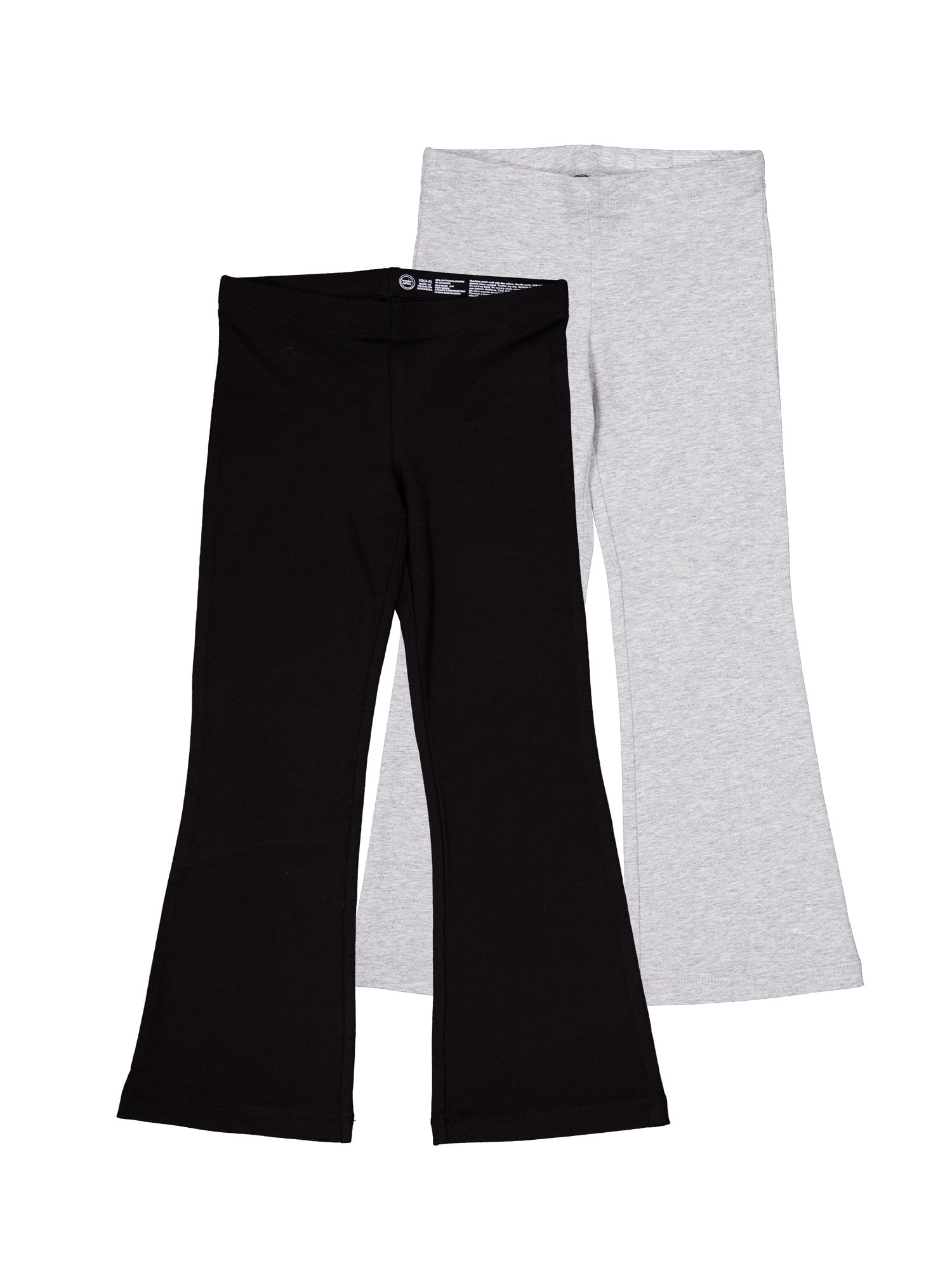 Wonder Nation Girls Flare Legging, 2-Pack, Sizes 4-18 & Plus
