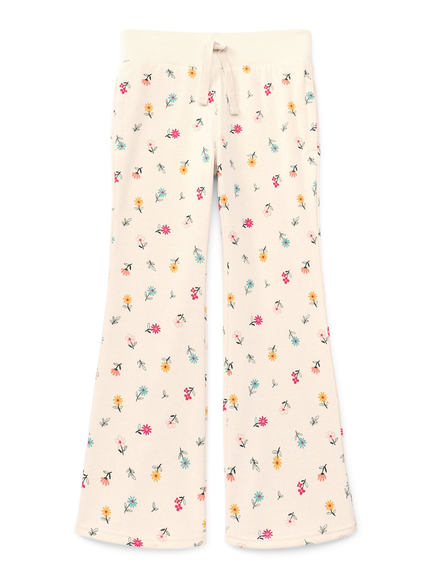 Wonder Nation Girls Fleece Flare Pant, Sizes 4-18 & Plus
