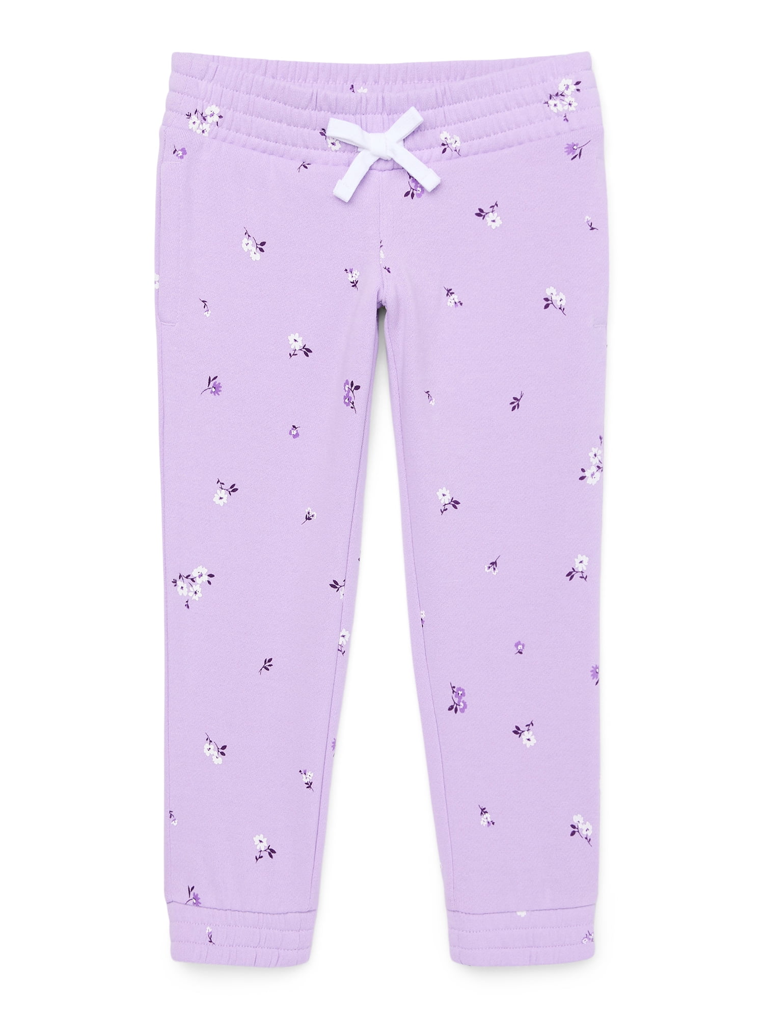Wonder Nation Girls Fleece Jogger, Sizes 4-18 & Plus