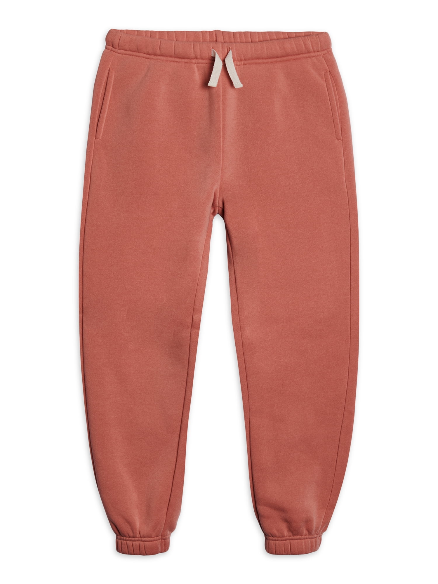 Wonder Nation Girls Fleece Joggers Sizes 4 18 Plus Walmart