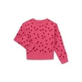 thumbnail image 1 of Wonder Nation Girls Fleece Pullover Sweatshirt, Sizes 4-18 & Plus, 1 of 3