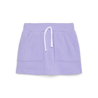 Wonder Nation Girls Fleece Skirt, Sizes 4-18 & Plus
