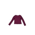 thumbnail image 1 of Wonder Nation Girls' Floral Mesh Lace Top with Long Sleeves, Sizes 4-18, 1 of 1