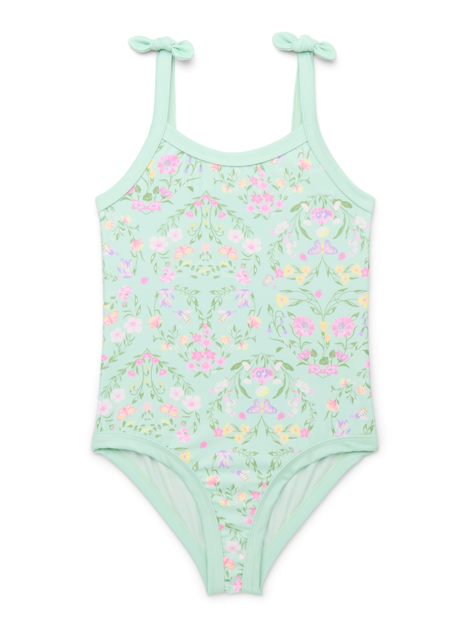 KIDS TIE SHOULDER ONE PIECE 4-10 HEIRLOOM ANTHEM