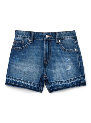 【WONDER WONDER】Silat Gray Wash Bermuda Half Denim Shorts Wonder Nation Shorts in Wonder Nation | Gray - Walmart.com