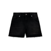 WONDER NATION Girls Frayed Hem Shorts, Sizes 5-18