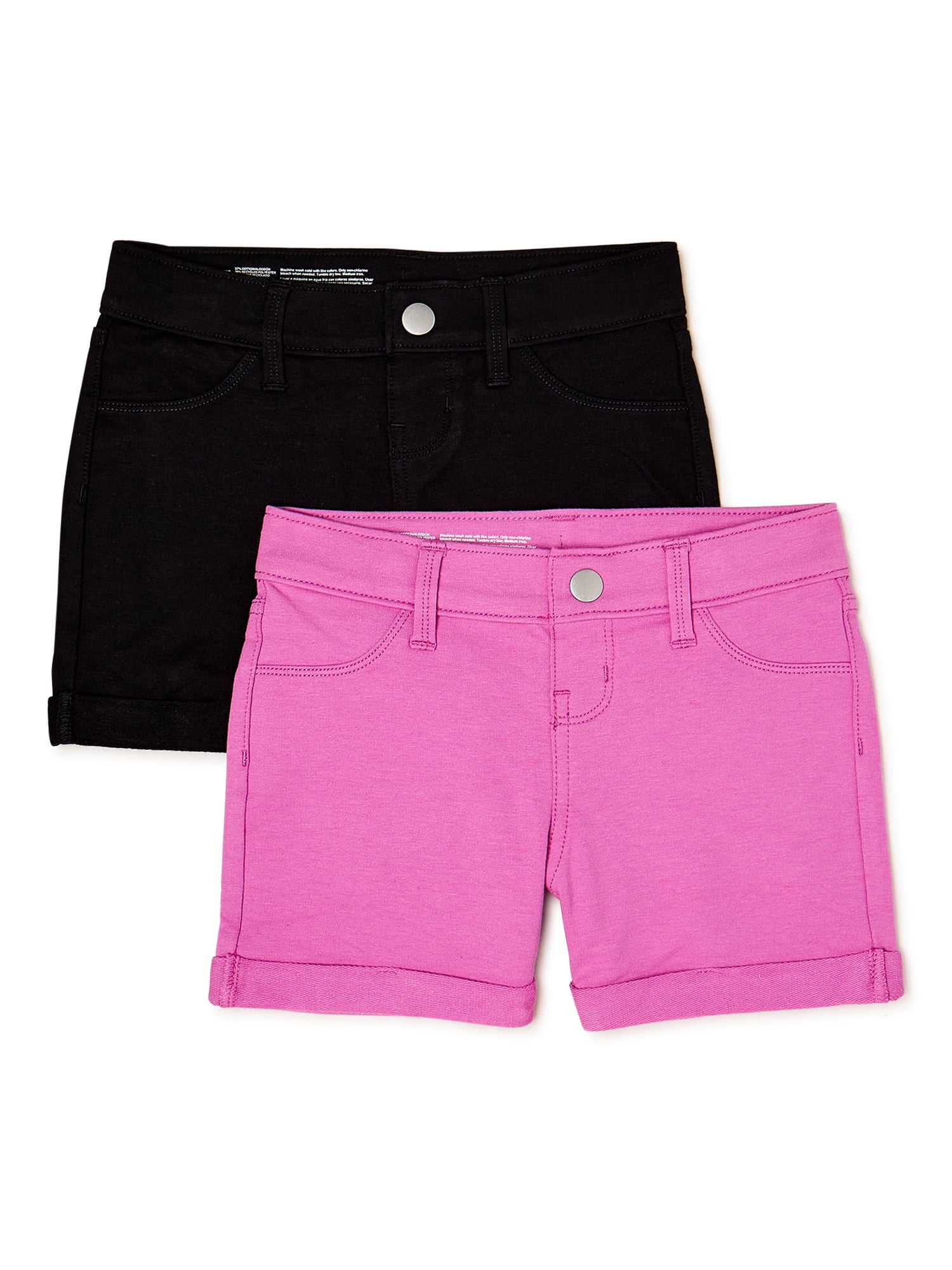 Girls french terry shorts clearance