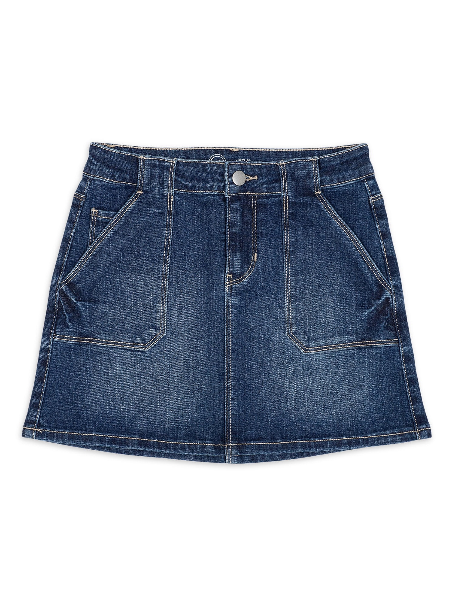 【PORTERNA】Mender pocket short skirt Wonder-Nation-Girls-Front-