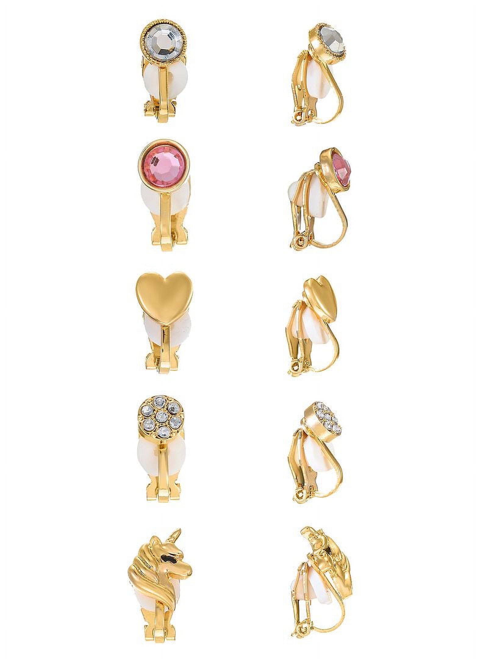 Clip On Earrings in Earrings Walmart