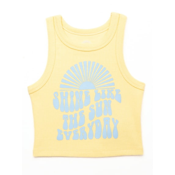 Wonder Nation Tween Girls Graphic Tank Top, Sizes 4-18