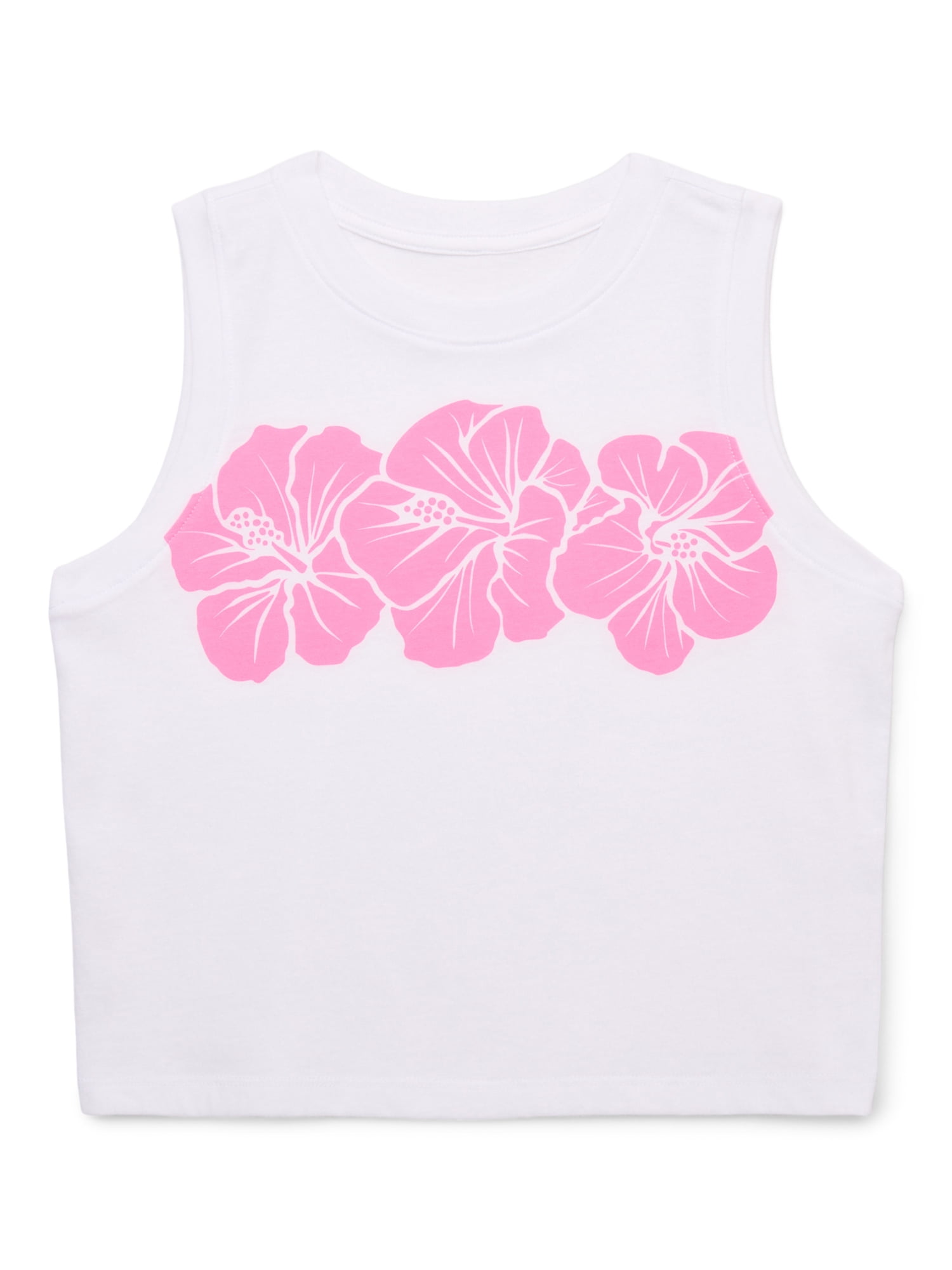 BlackEyePatch Hibiscus TANK TOP White！ BlackEyePatch Hibiscus TANK TOP White！ BlackEyePatch Hibiscus