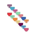 thumbnail image 1 of Wonder Nation Girls Hipster Cotton Underwear 14-Pack, Sizes 4-18, 1 of 17