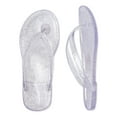 thumbnail image 1 of Wonder Nation Girls Jelly Thong Sandals, Sizes 13-1, 1 of 2
