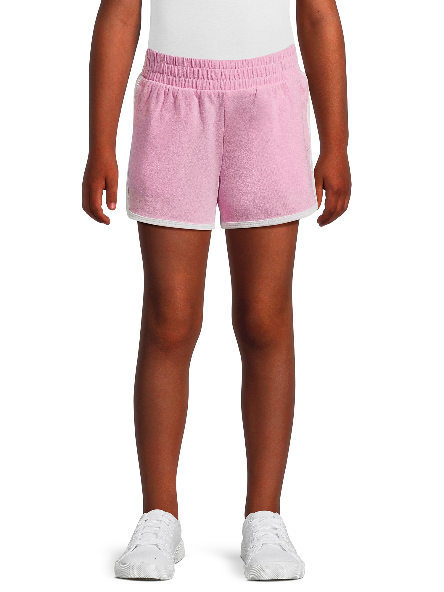 Wonder Nation Girls’ Jersey Dolphin Shorts, Sizes XS-XL & Plus - image 1 of 5