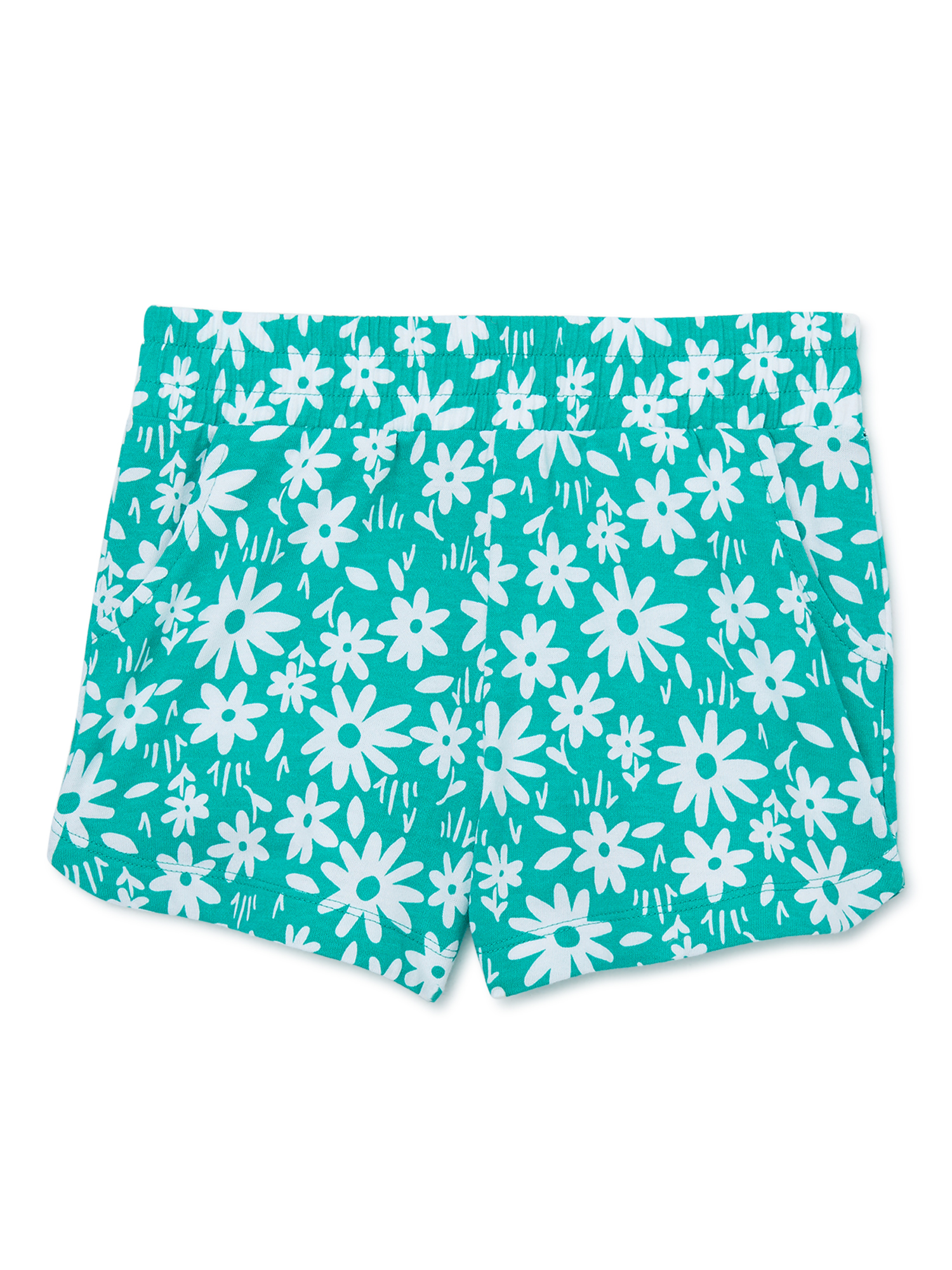 Wonder Nation Girls’ Jersey Dolphin Shorts, Sizes XS-XL & Plus - image 1 of 3