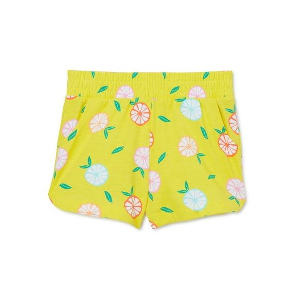 Wonder Nation Girls’ Jersey Dolphin Shorts, Sizes XS-XL & Plus