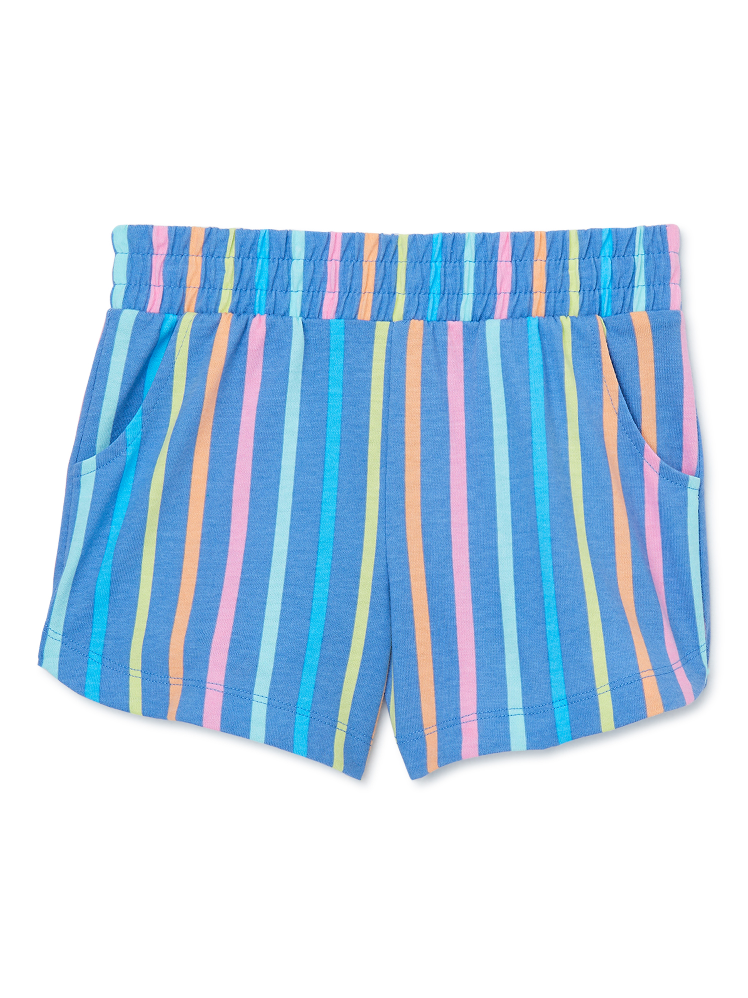 Wonder Nation Girls’ Jersey Dolphin Shorts, Sizes XS-XL & Plus - image 1 of 3