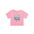 thumbnail image 1 of Wonder Nation Girls KISS Graphic Short Sleeve T-Shirt, Sizes 4-18, 1 of 3