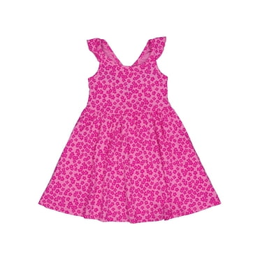 Wonder Nation Girls Keyhole Back Dress, Sizes 4-18 & Plus