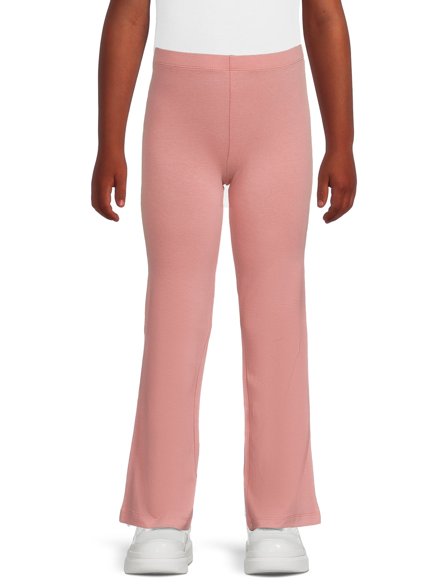 Girls Kids Wonder Nation Gray Pink Butterfly Leggings Pants Size XL 14-16