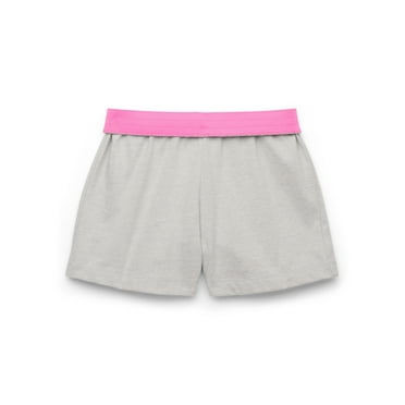 Wonder Nation Girls Kid Tough Knit Shorts, Sizes 4-18 & Plus
