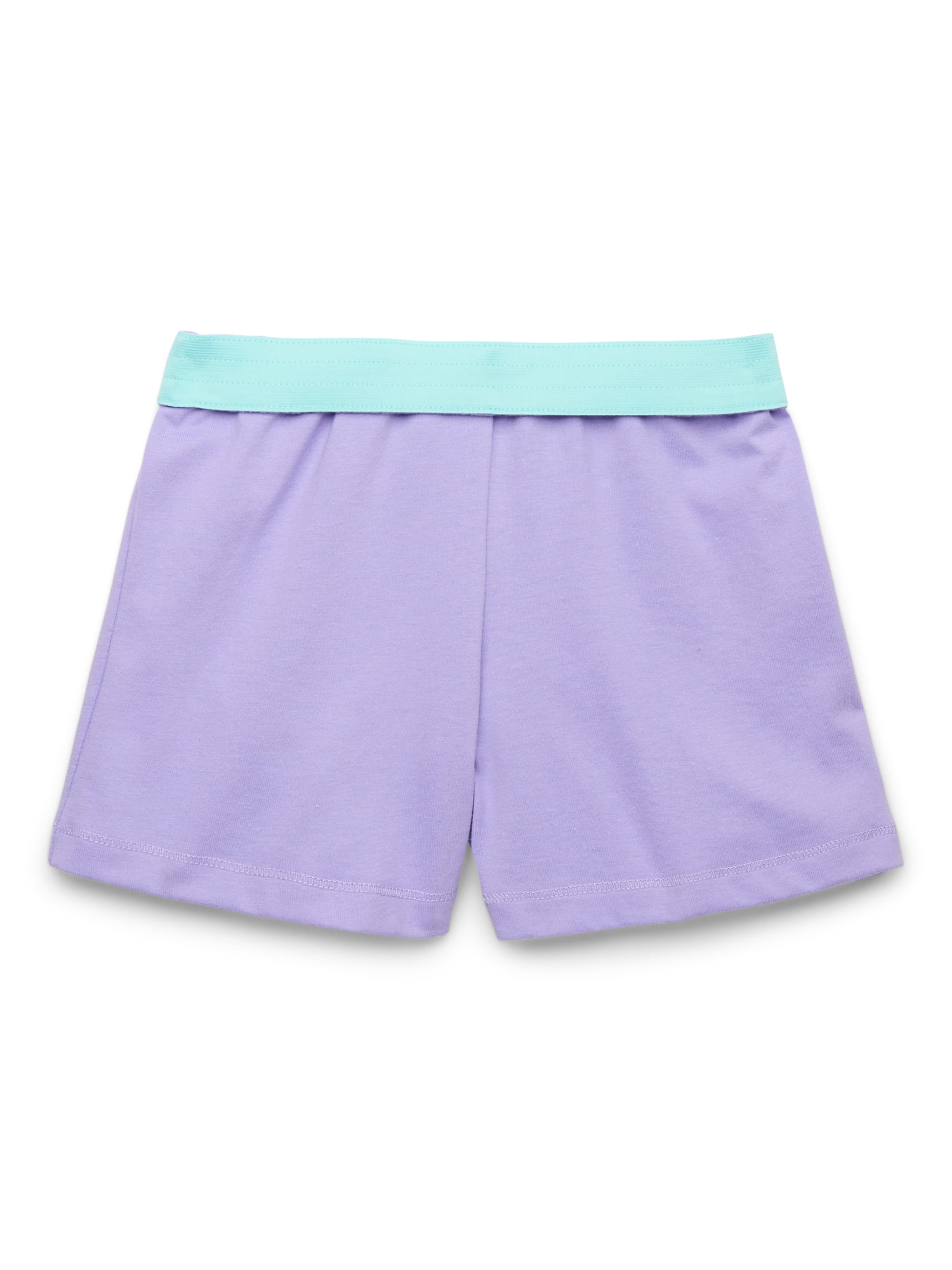 Wonder Nation Girls Kid Tough Knit Shorts, Sizes 4-18 & Plus