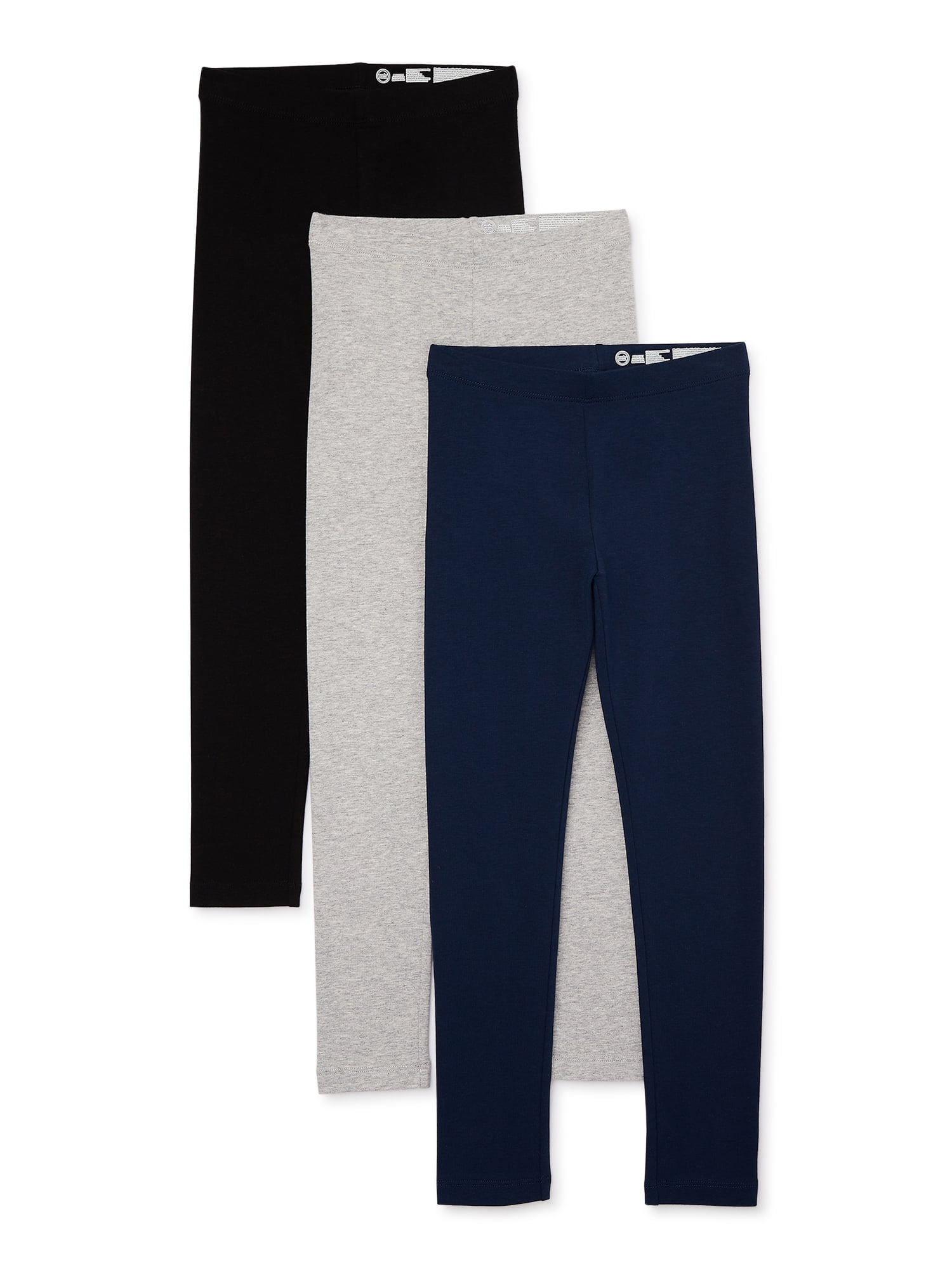 Buy Juniors Solid 3/4 Leggings with Elasticised Waistband Online for Girls  | Centrepoint Oman