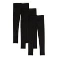 thumbnail image 1 of Wonder Nation Girls Kid Tough Leggings, 3-Pack, Sizes 4-18 & Plus, 1 of 1