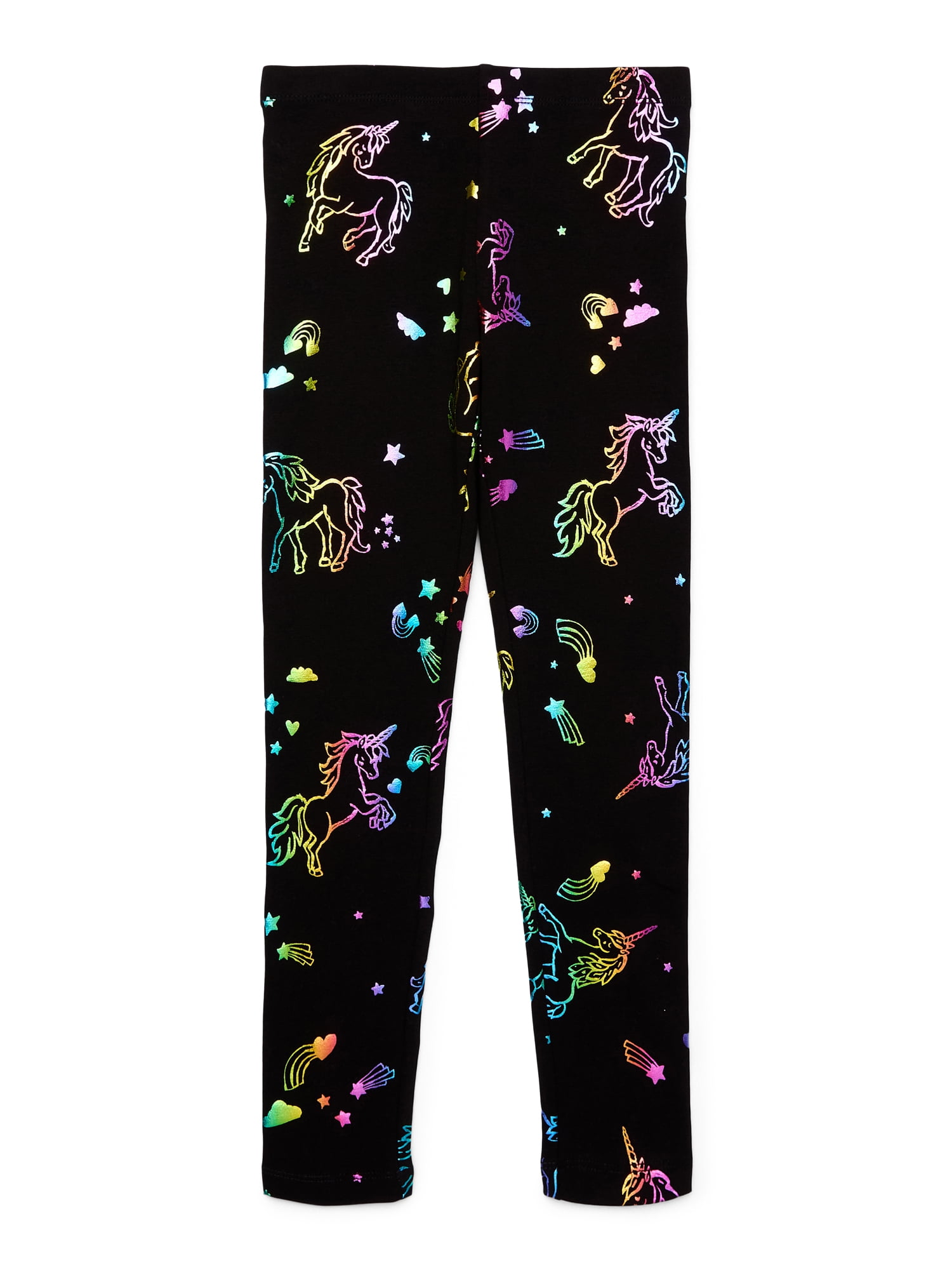 Wonder Nation Girls Kid Tough Leggings, Sizes 4-18 & Plus