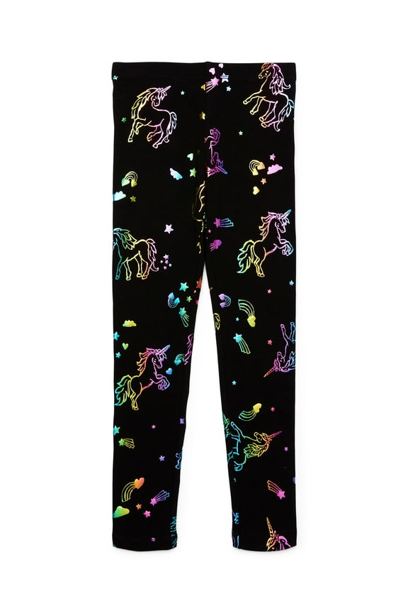 Girls Kid Tough Leggings, Sizes 4-18 & Plus
