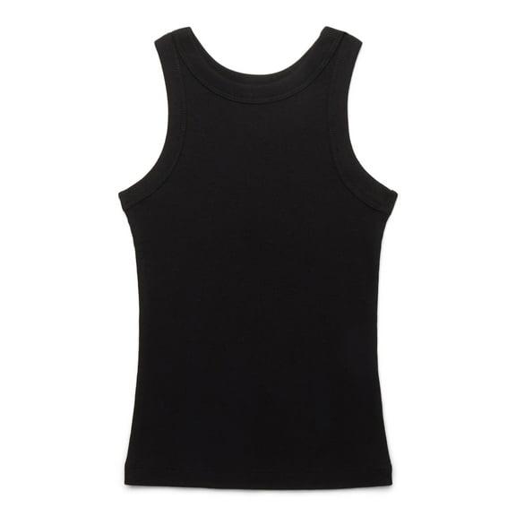 Wonder Nation Girls Kid Tough Ribbed Tank Top, Sizes 4-18 & Plus
