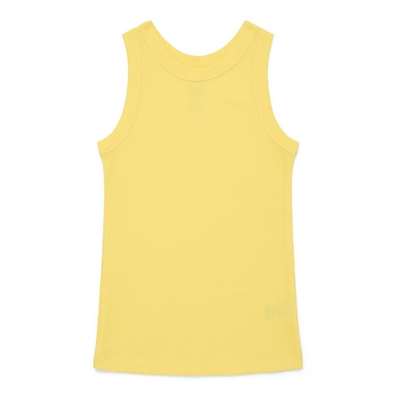 Wonder Nation Girls Kid Tough Tank Tops, 3-Pack, Sizes 4-18 and Plus