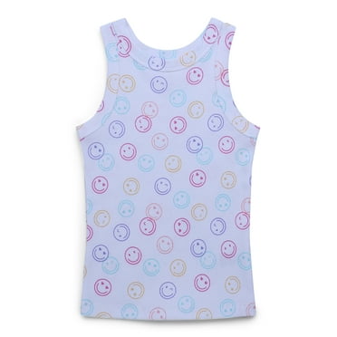 Wonder Nation Girls Kid Tough Ribbed Tank Top, Sizes 4-18 & Plus