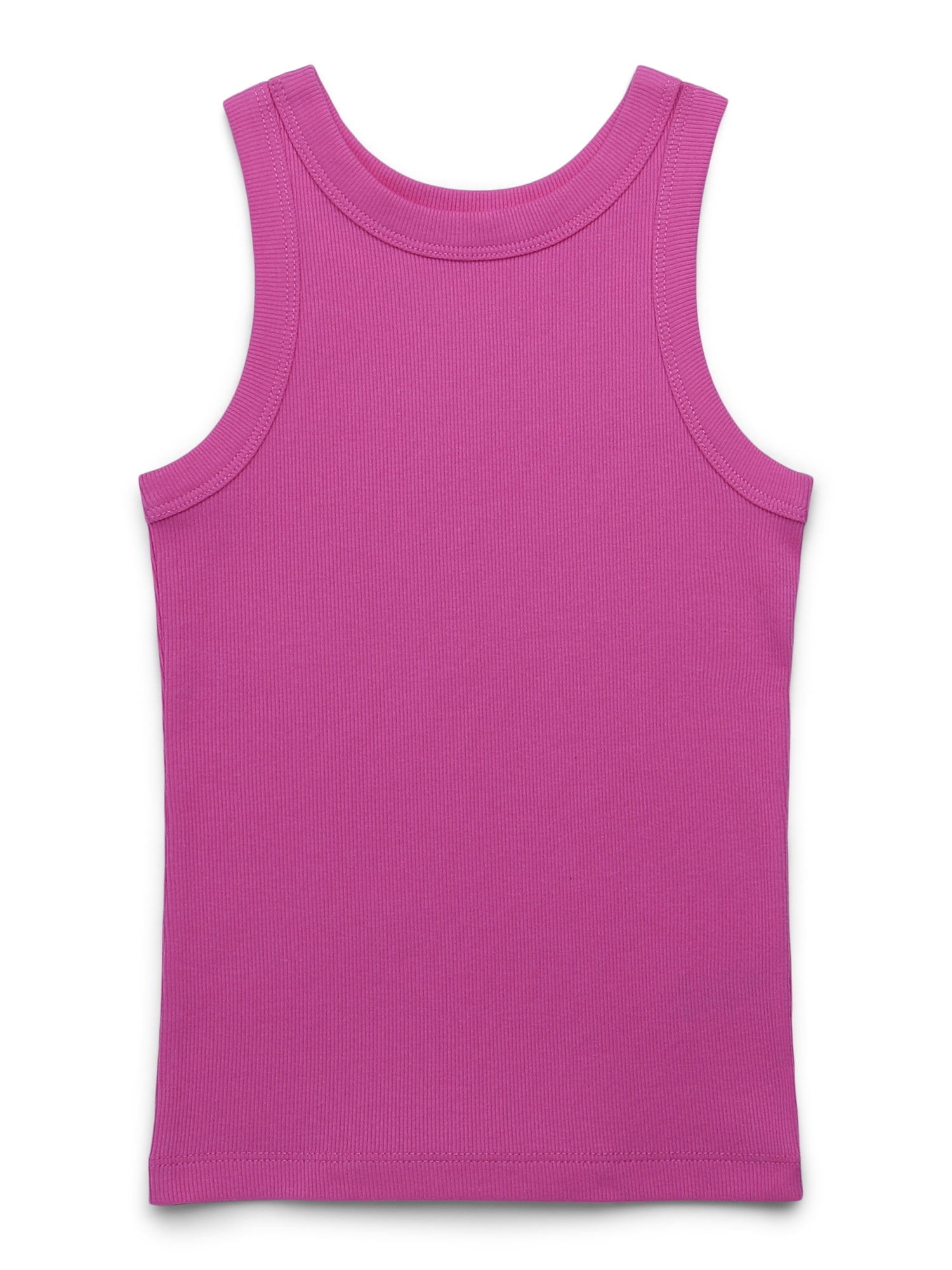 Wonder Nation Girls Colorful Tank Tops 6-Pack, Sizes 4-18