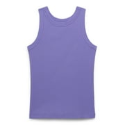 WONDER NATION Girls Kid Tough Ribbed Tank Top, Sizes 4-18 & Plus