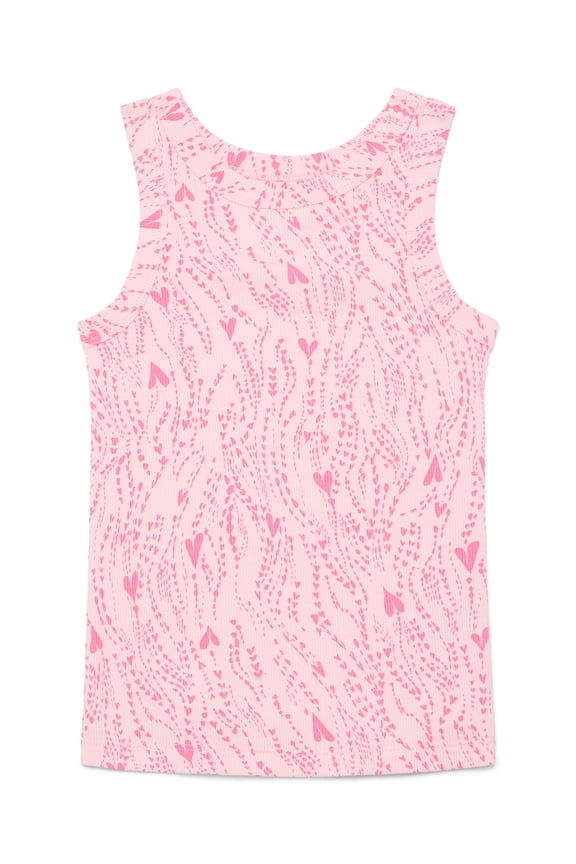 Girls Kid Tough Ribbed Tank Top, Sizes 4-18 & Plus