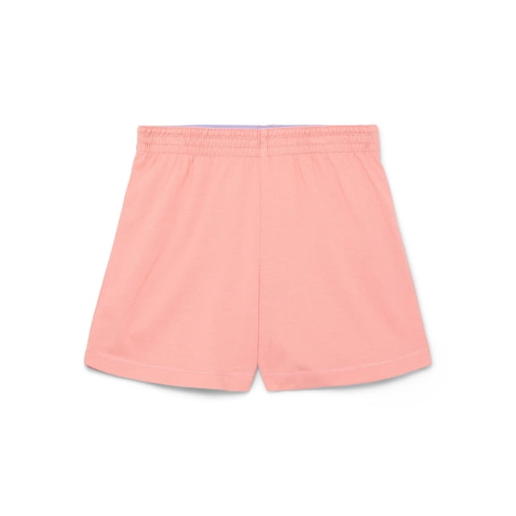 Wonder Nation Girls Kid Tough Knit Shorts, Sizes 4-18 & Plus