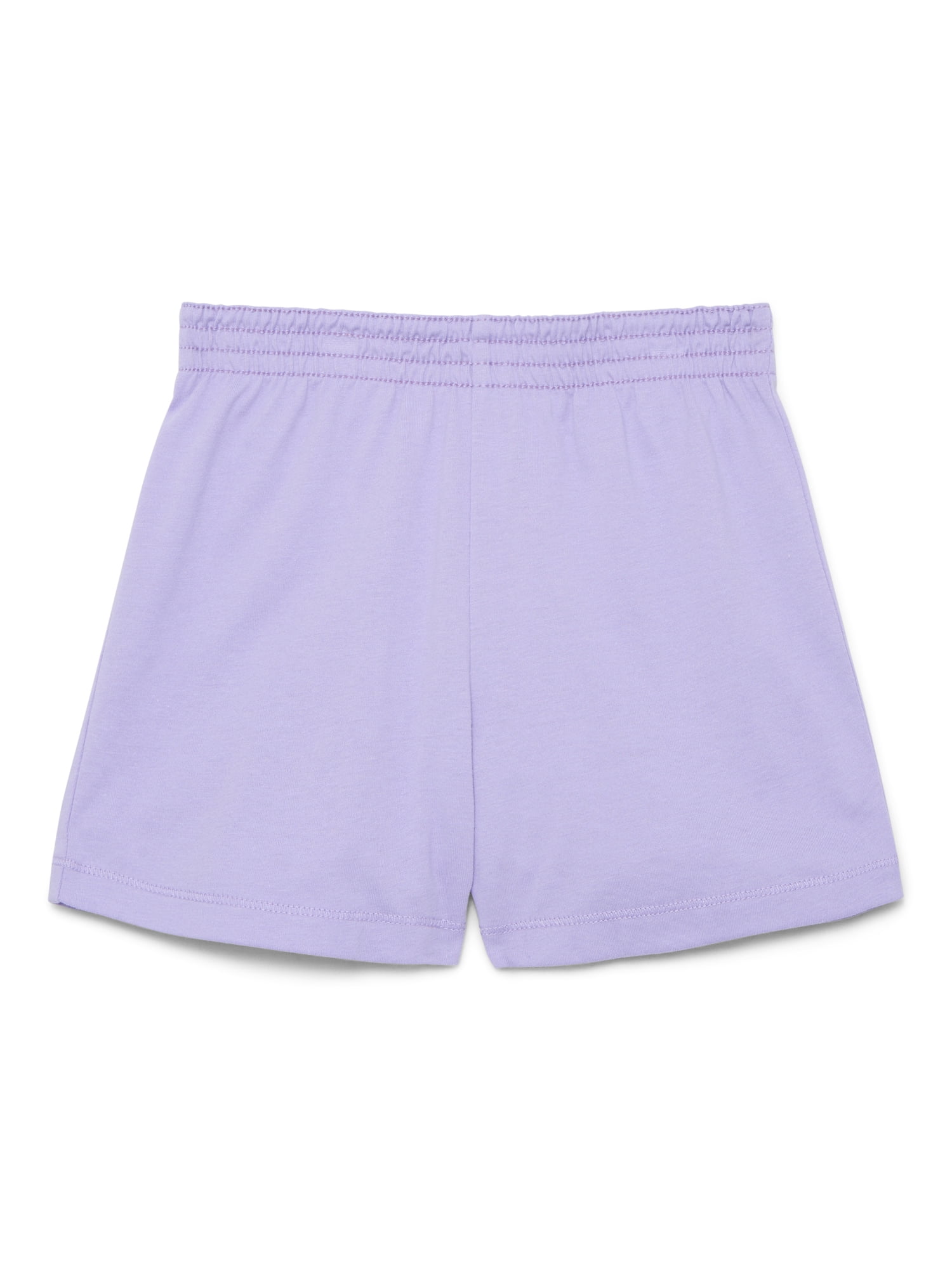 Wonder Nation Girls Kid Tough Knit Shorts, Sizes 4-18 & Plus