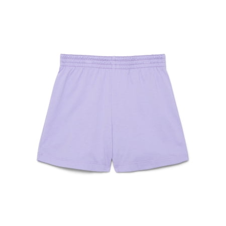 Wonder Nation Girls Kid Tough Knit Shorts, Sizes 4-18 & Plus