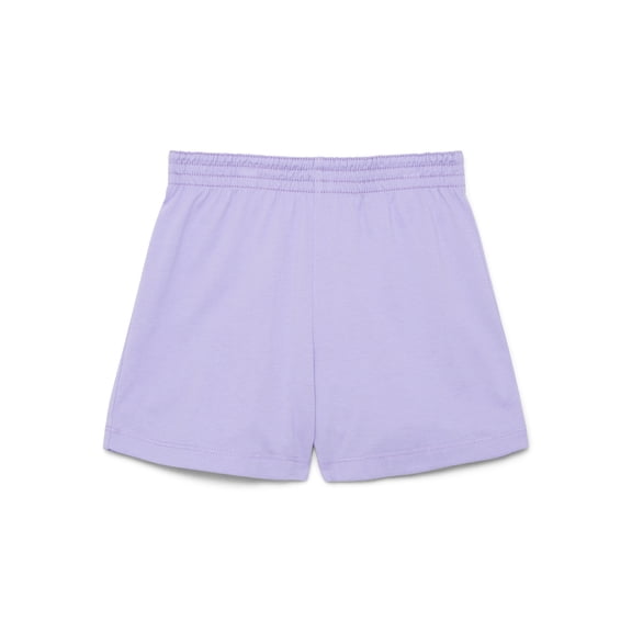 Wonder Nation Girls Kid Tough Knit Shorts, Sizes 4-18 & Plus