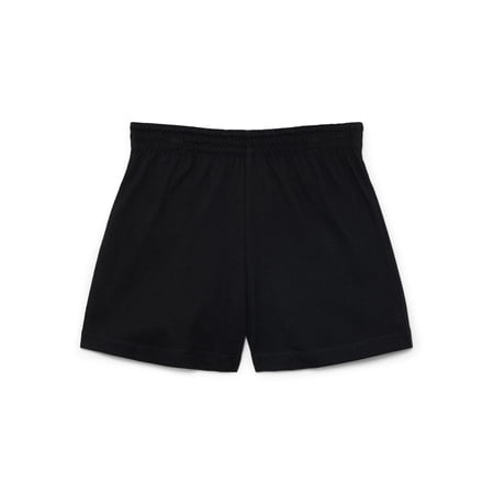 Wonder Nation Girls Kid Tough Knit Shorts, Sizes 4-18 & Plus