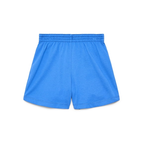 Wonder Nation Girls Kid Tough Knit Shorts, Sizes 4-18 & Plus