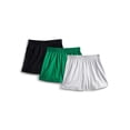 thumbnail image 1 of Wonder Nation Girls Kid Tough Knit Shorts, 3-Pack, Sizes 4-18 & Plus, 1 of 4