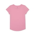 thumbnail image 1 of Wonder Nation Girls Kid Tough T-Shirt with Short Sleeves, Sizes 4-18 & Plus, 1 of 3