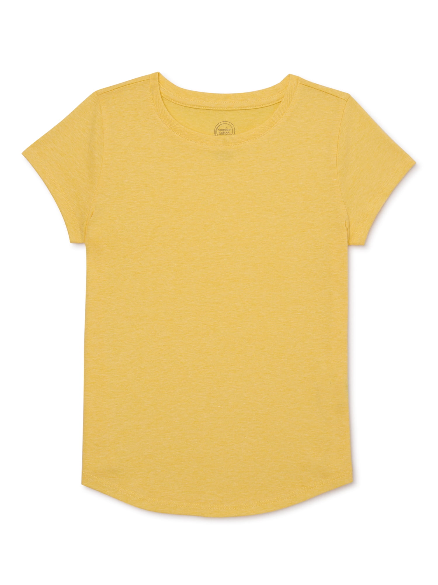 yellow t shirt women's walmart