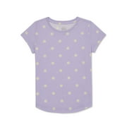 WONDER NATION Girls Kid Tough T-Shirt with Short Sleeves, Sizes 4-18 & Plus