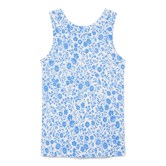 Wonder Nation Girls Kid Tough Ribbed Tank Top, Sizes 4-18 & Plus