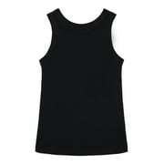 Wonder Nation Girls Kid Tough Ribbed Tank Top, Sizes 4-18 & Plus